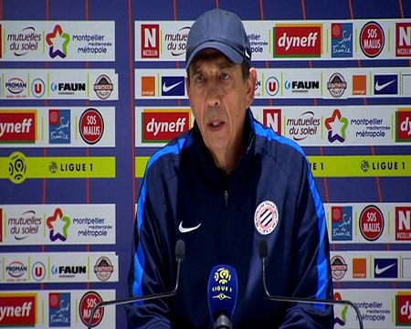 Jean-Louis Gasset après MHSC 2-0 FCL