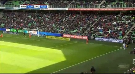 Brian Linssen Goal - Groningen 3-0 Zwolle 16.04.2017