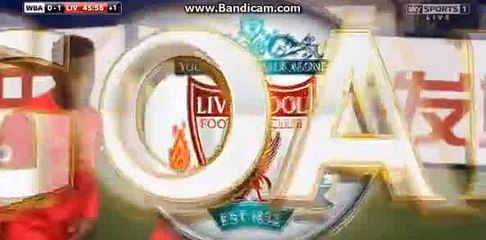 Roberto Firmino Goal HD - West Bromwich Albion 0-1 Liverpool - 16.04.2017 HD