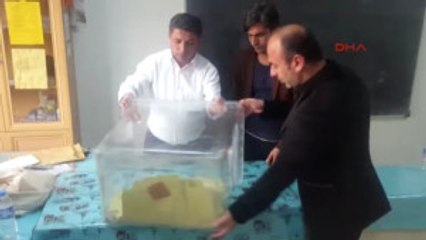 Siirt'te Oy Kullanma Işlemleri Sona Erdi