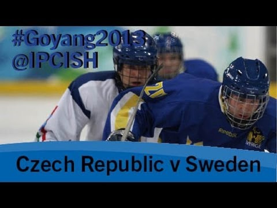 Ice sledge hockey - Czech Republic v Sweden - 2013 IPC Ice SledgeHockey World Championships A Pool