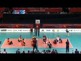 Sitting volleyball (men) - China v Great Britain - London 2012 Paralympic Games