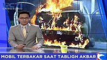 Mobil Terbakar Saat Tabligh Akbar di Cawang Jakarta Timur
