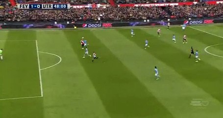 Tornstra GOAL (1:0) Feyenoord vs Utrecht