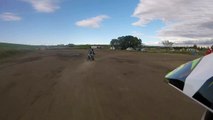 【オフビ】20161029　K,Mさんダート追走　KLX125 　リバーサイドオフロード練習会【Gopro5session】