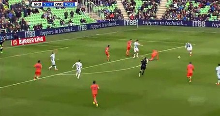 Hrustic GOAL (5:1) FC Groningen vs PEC Zwolle