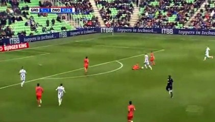 Ajdin Hrustic  Goal - Groningen 5-1 Zwolle 16.04.2017