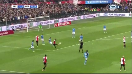 2-0 Eljero Elia AMAZING Goal - Feyenoord 2-0 Utrecht - 16.04.2017 [HD]