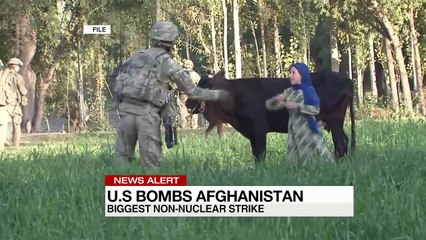 US jets drop biggest bomb on Afghanistan BREAKING NEWS TODAY 2017