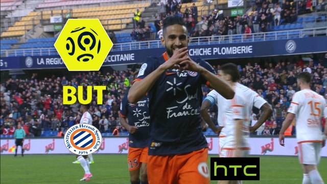 But Ryad BOUDEBOUZ (8ème) / Montpellier Hérault SC - FC Lorient - (2-0) - (MHSC-FCL) / 2016-17
