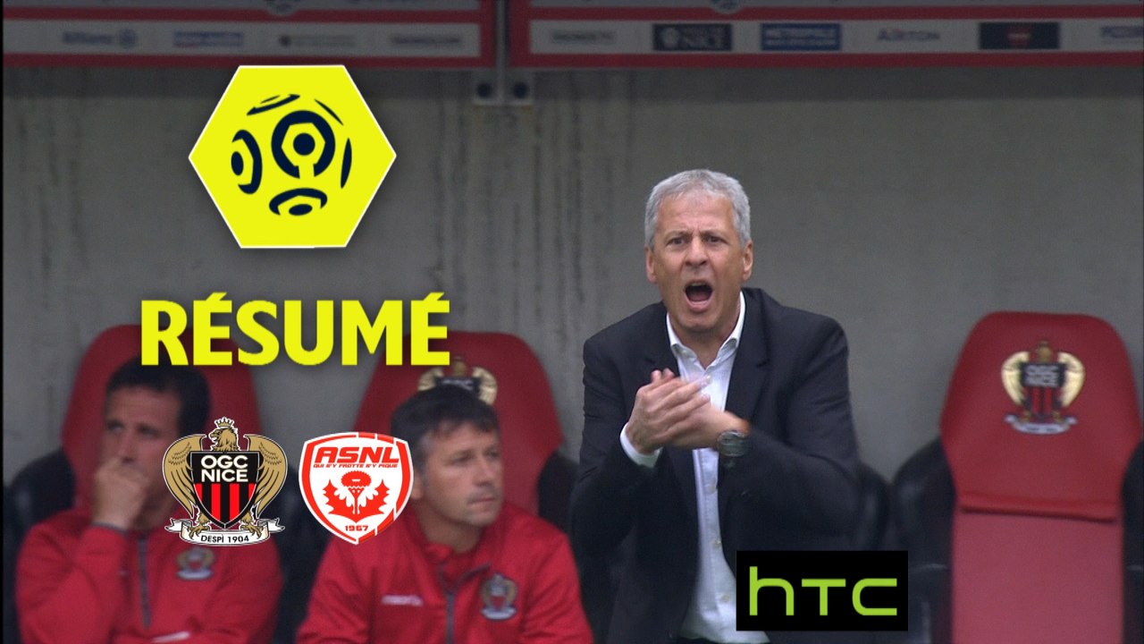OGC Nice - AS Nancy Lorraine (3-1)  - Résumé - (OGCN-ASNL) / 2016-17