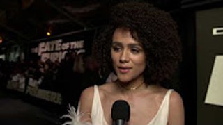 The Fate Of The Furious Nathalie Emmanuel New York Premiere Interview