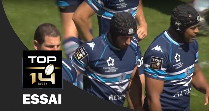 TOP 14 ‐ Essai Antoine BATTUT (MHR) – Montpellier - Bayonne – J24 – Saison 2016/2017