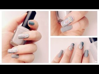 Fall Nail Art Design- Tumblr Inspired