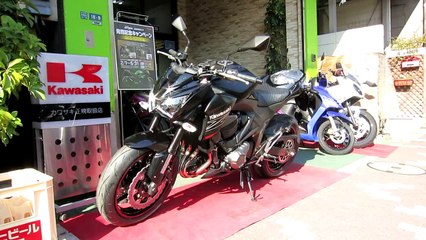 【Kawasakiバイク紹介】2013NewModel　Z800　ライダー壱号の解説