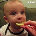 Baby Eat Lemon Very Laughing Videos