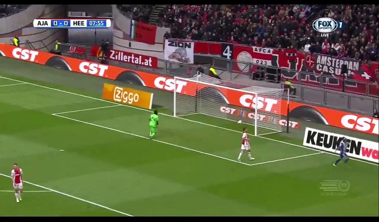 Reza Ghoochannejhad Goal HD - Ajax 0-1 Heerenveen - 16.04.2017