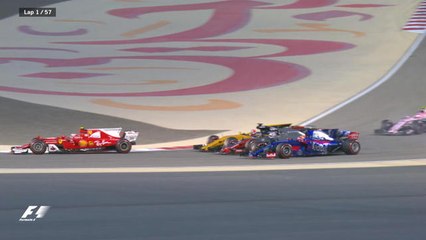 Grand Prix de Bahrein - Le premier tour du GP