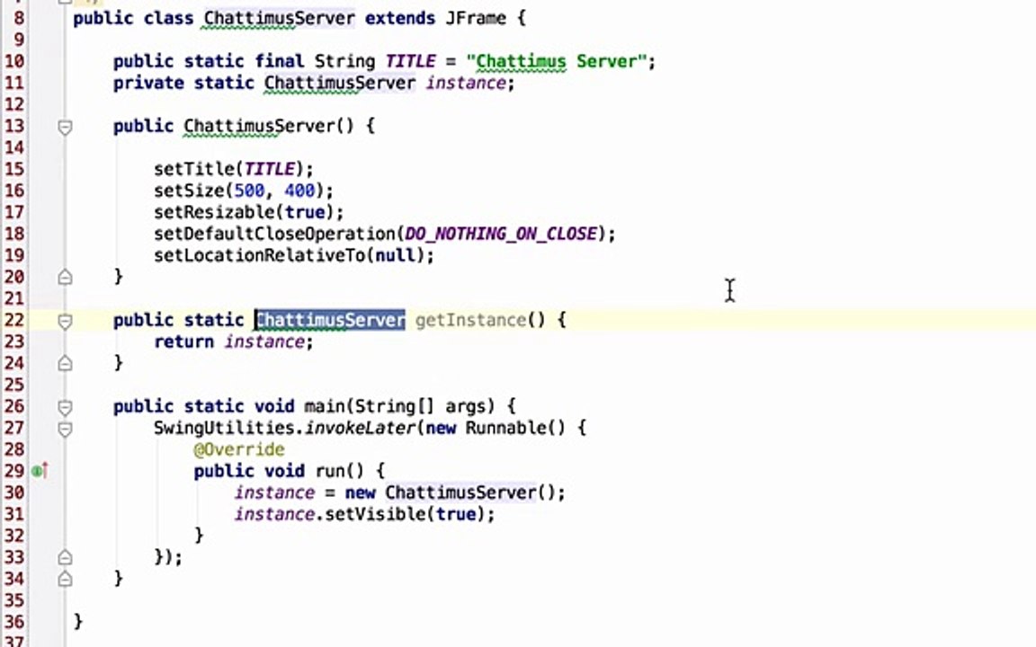 Networking Chat Application (1) - Java GUI Building #9 - Dailymotion