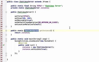 Networking Chat Application (1) - Java GUI Building #9 - Dailymotion