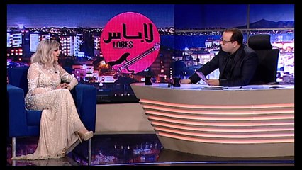 لقطة غير متوقعة في برنامج لباس !!