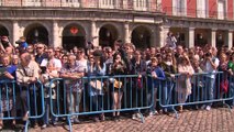 La tradicional 'tamborrada' cierra la Semana Santa en Madrid