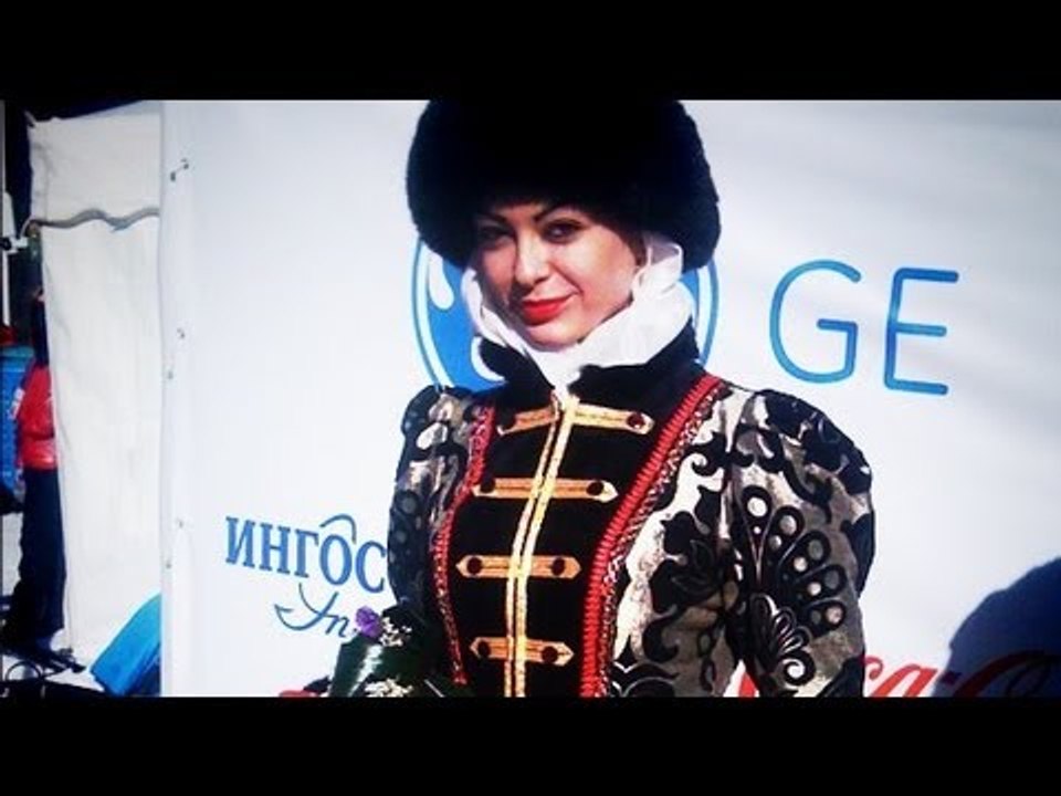 Downhill 2 medals ceremony - 2013 IPC Alpine Skiing World Cup Finals,Sochi