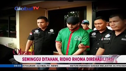 Seminggu Ditahan, Ridho Rhoma Direhabilitasi