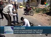 Dicen expertos en que ataque con armas químicas en Siria fue fabricado