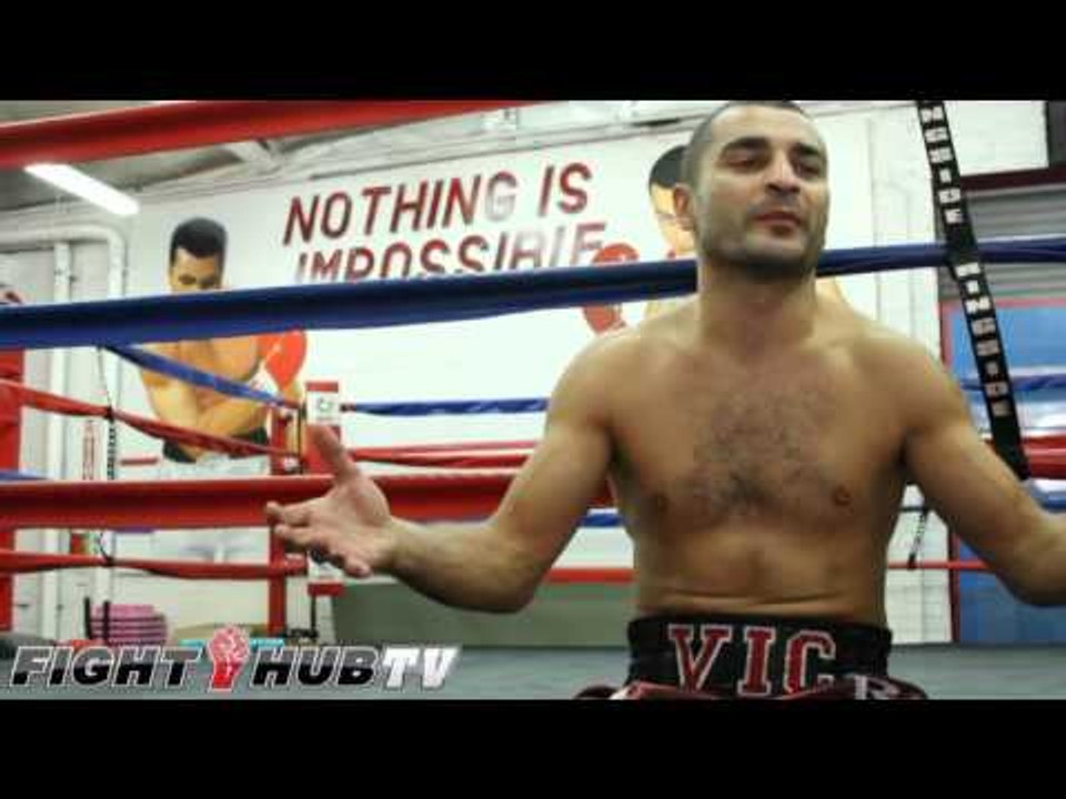 Vic Darchinyan on Ronda Rousey "she was throwing me one side to another"