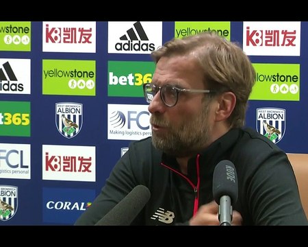 Jurgen Klopp's Post Game Media Press Conference - WBA vs #LFC