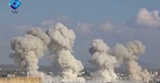 Parachute Bombs Target Opposition-Held Town in Northern Hama Province