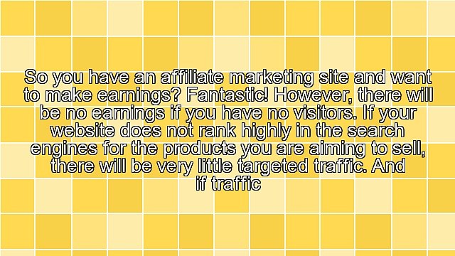 Affiliate Marketing - Tips For Obtaining Relevant Backlinks, Traffic, and Income