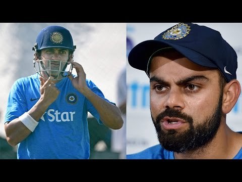 Virat Kohli loses cool over Gautam Gambir's bad fielding | Oneindia News