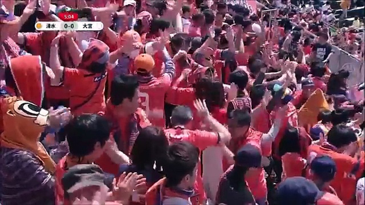 Shimizu 0:1 Omiya (Japanese J League. 16 April 2017)