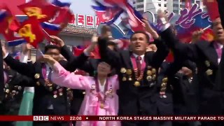 North Korea's military parade  - BBC News