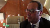 François Hollande du silence qu'il avait promis