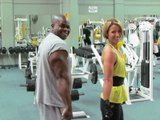 Freddy Palmer Personal Trainer Ottawa abs and chest workout with Christina