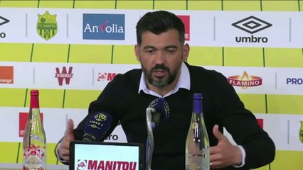 Foot - L1 - Nantes : Conceiçao «On n'a pas été capable de créer le danger»