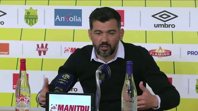 Foot - L1 - Nantes : Conceiçao «On n'a pas été capable de créer le danger»
