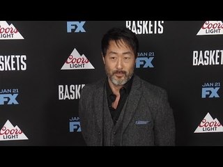 Kenneth Choi FX's Baskets Premiere Red Carpet