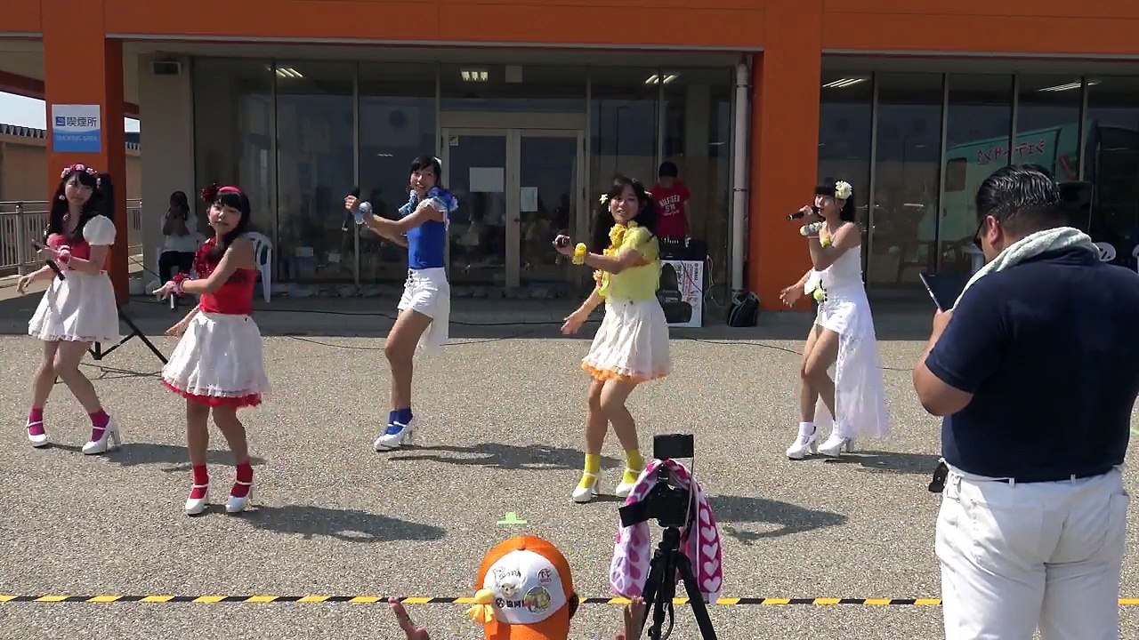 【花ノたみ】20150801 おもてなしイベントIN赤羽根ロコステーション【花ノたみのテーマ】