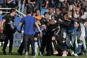 Bastia-Lyon : Les joueurs lyonnais agressés sur le terrain !!