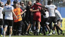 Bastia Lyon : les lyonnais agressés par les supporters bastiais !