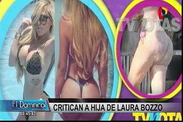 Impactantes fotografías desatan la ira de hija de Laura Bozzo