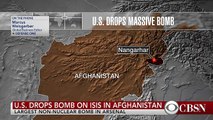 'Mother of all bombs' dropped in Afghanistan, targeting ISIS