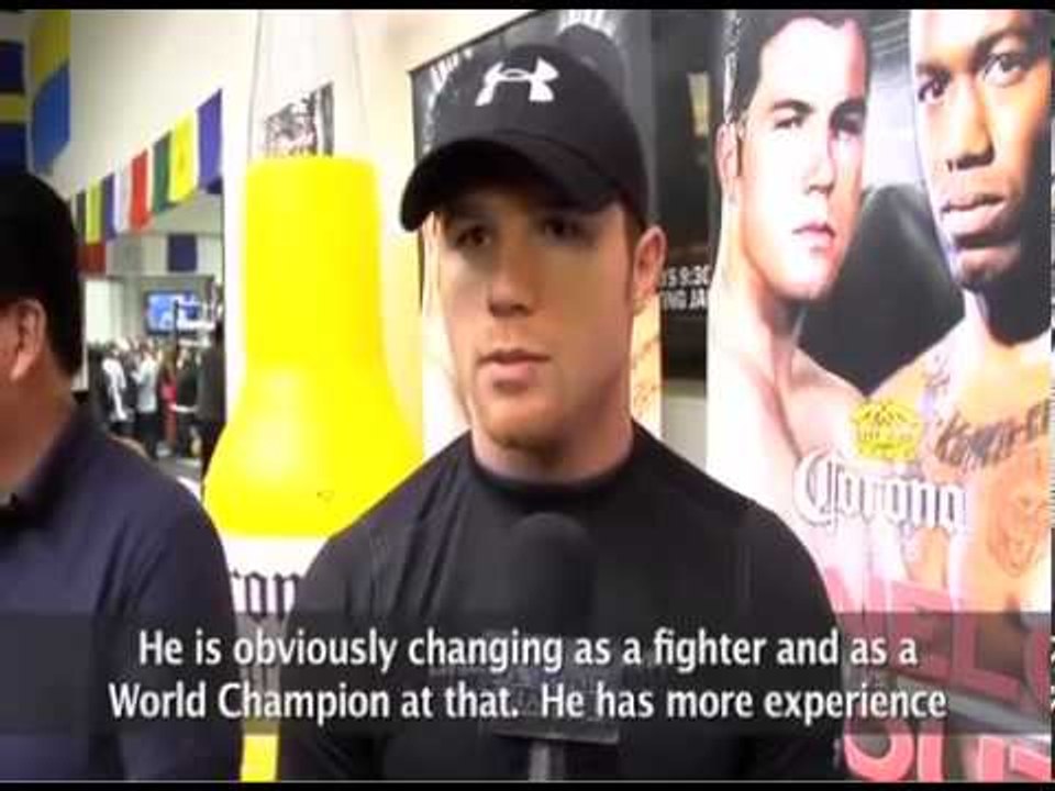 Saul "Canelo" Alvarez "Trout changed since he f...