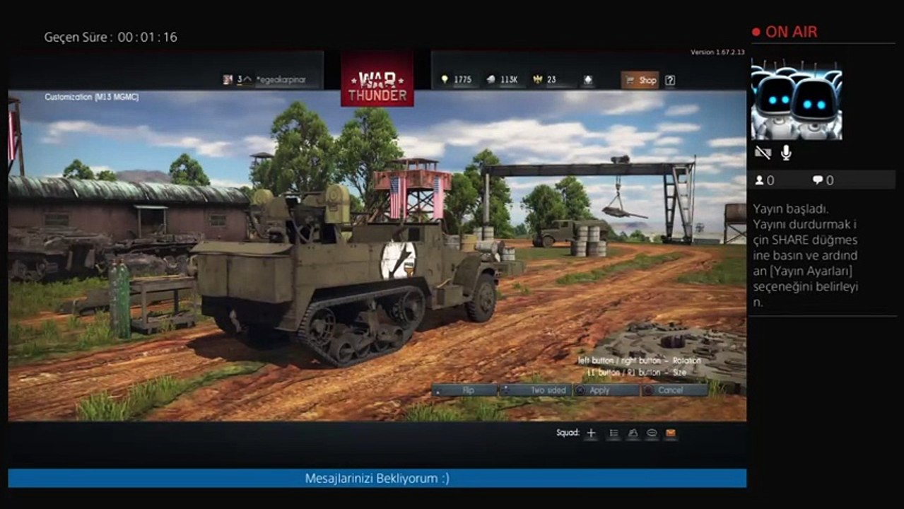 Ege Gaming WarThunder Online