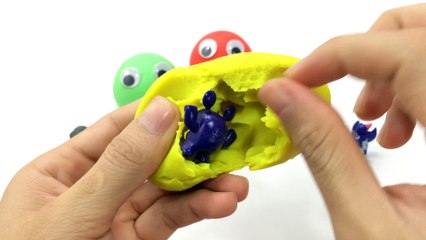 Learn Colors With Play Doh for Children and Toddlers - Pokemon Smile and Colours Videos for Kids