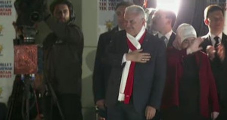 Balkon Konuşması Yapan Başbakan'dan Mesaj: Bu Seçimin Kaybedeni yoktur, Kazanan Türkiye'dir